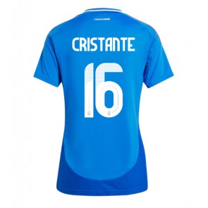 Italija Bryan Cristante #16 Domaci Dres za Ženska EP 2024 Kratak Rukavima